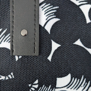 Spiral City Tote - Black/White