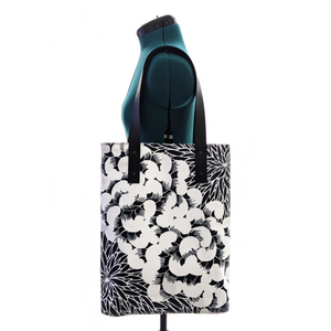 Spiral City Tote - White/Black