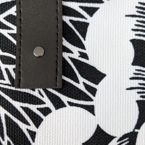 Spiral City Tote - White/Black