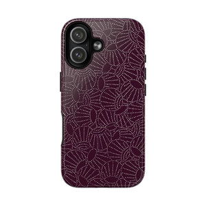 MagSafe Tough Case - Fans (White/Maroon)  | iPhone 17 | iPhone 17 Air | iPhone 17 Pro | iPhone 17 Pro Max