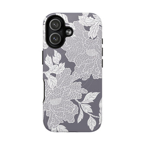 MagSafe Tough Case - Deco Peony (Purple) | iPhone 17 | iPhone 17 Air | iPhone 17 Pro | iPhone 17 Pro Max