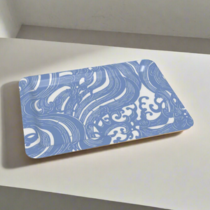 Undertow Tray - Light Blue/White (10.5” x 8”)