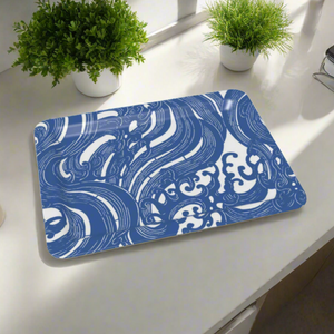 Undertow Tray - Blue/White (10.5” x 8”)