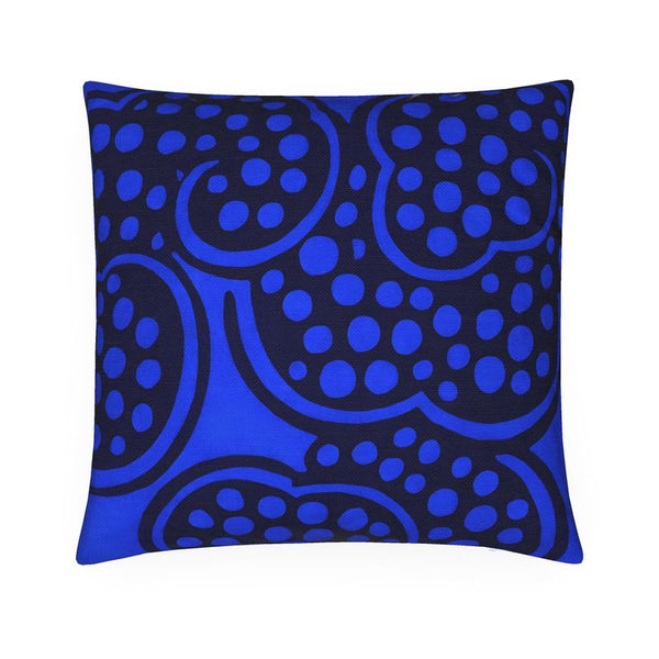 Cotton Linen Throw Pillow - Wish Bold Blue