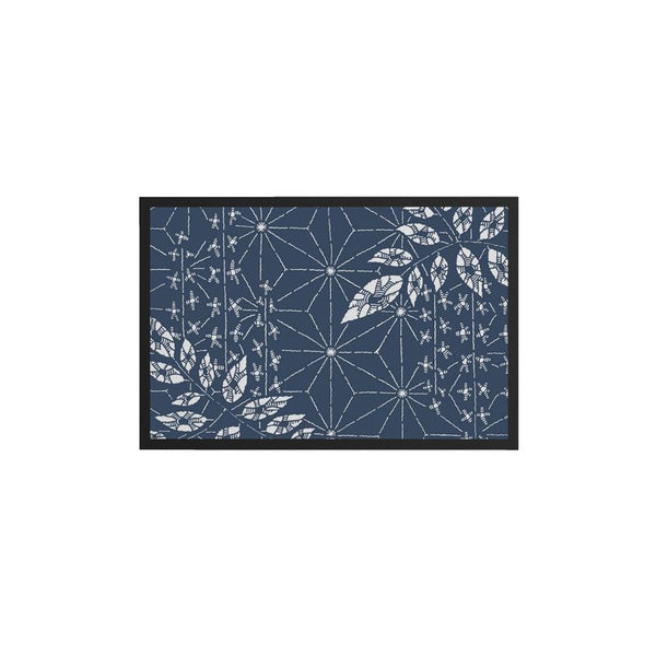 Greenhouse Door Mat - Blue