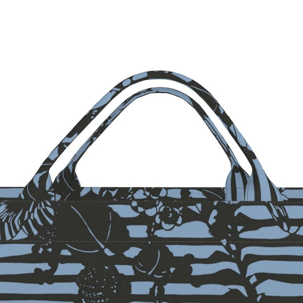 Trellis Carryall - Blue/Black