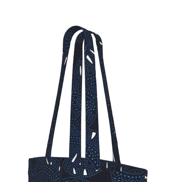 Fiesta Everyday Tote - Black/Blue