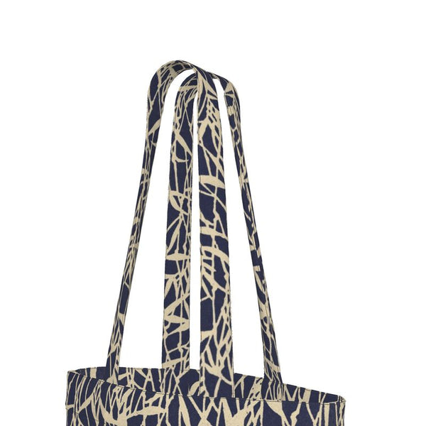 Bamboo Tote - Light Yellow/Black