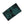Peony Pair Towel - Teal/Black