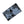 Peony Pair Towel - Light Blue/Black