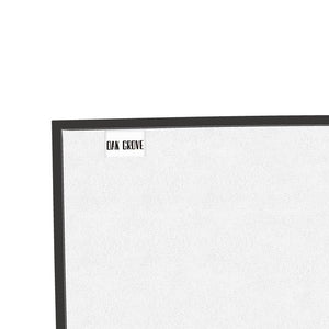 Modern Peony Towel - Blue/Black