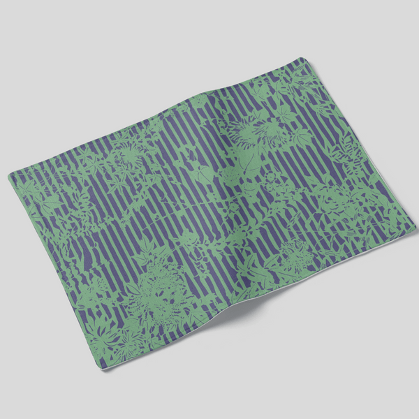 Trellis Placemat - Green/Blue