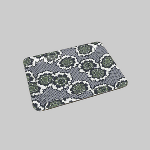 On the Dot Tray - Green/Dark Blue (10.5” x 8”)