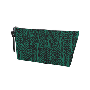 Fern Cosmetic Bag - Green/Black