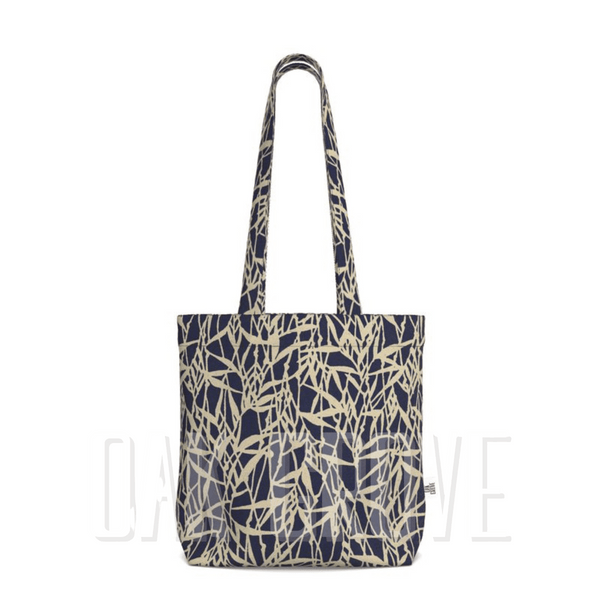 Bamboo Tote - Light Yellow/Black