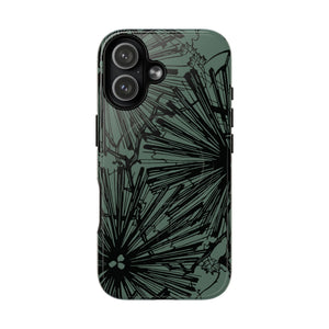MagSafe Tough Case - Radiance (Black/Green) | iPhone 17 | iPhone 17 Air | iPhone 17 Pro | iPhone 17 Pro Max