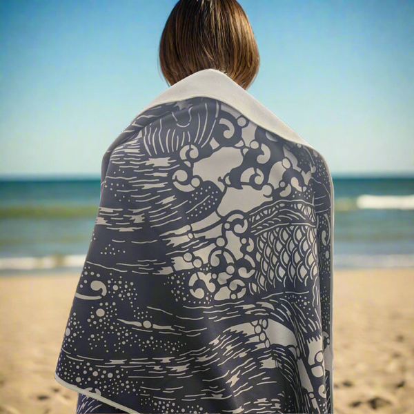 Torrent Towel - Dark Blue