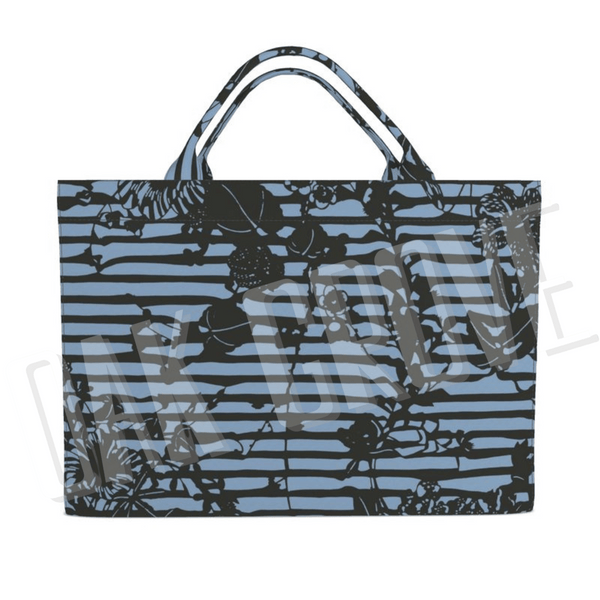 Trellis Carryall - Blue/Black