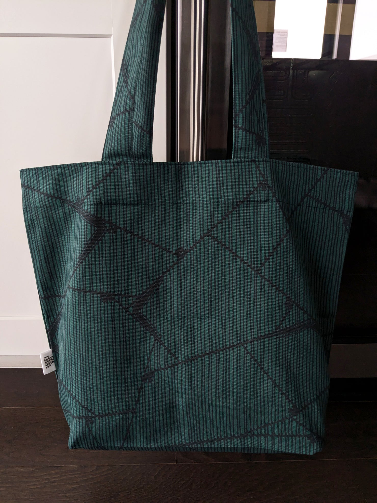 Ballpoint Deep Turquoise Cotton 'Everyday' Tote Bag