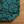 Teal Everyday Tote Bag with a vibrant peony floral pattern in shades of teal. Made from organic cotton canvas.