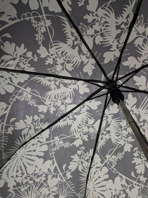 Botanical Tangle Umbrella - Light Green/Dark Green
