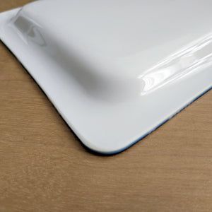 Undertow Tray - Blue/White (10.5” x 8”)