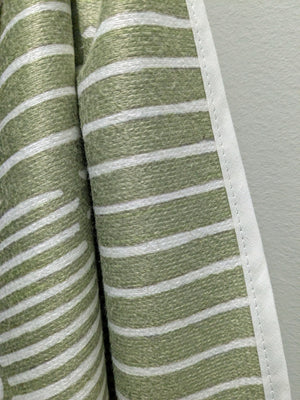 Breeze Towel - Green/White