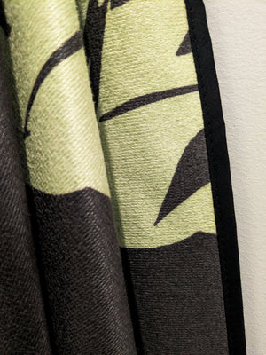 Vista Towel - Green/Black