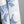 Spiral Towel - Medium Blue/White