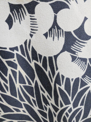 Spiral Towel - Dark Blue/White