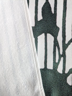 Morning Haze Towel - Green/White