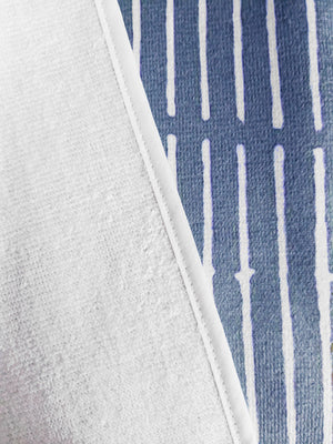 Breeze Towel - Blue/White