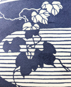 Morning Haze Throw Pillow - Dark Blue (Soft Velvet)