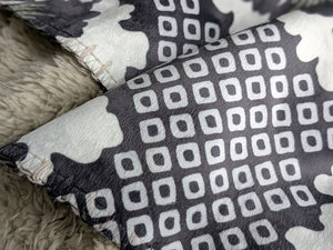 Sherpa Blanket - On the Dot (Green/Dark Blue)