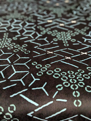 Sherpa Blanket - Zig Zag (Teal/Blue/White)