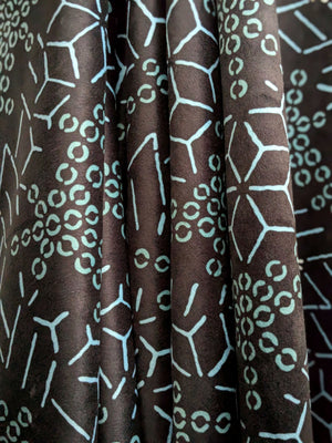 Sherpa Blanket - Zig Zag (Teal/Blue/White)