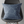 Cotton Linen Throw Pillow - Ballpoint Antique Blue