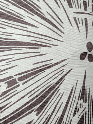 Radiance Throw Pillow - Silver/Purple (Cotton-Linen)