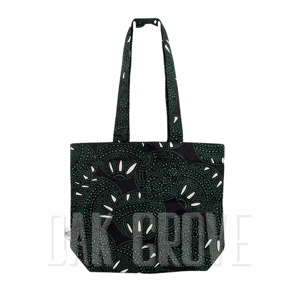 Fiesta Everyday Tote - Black/Green