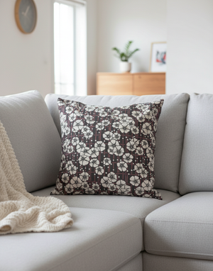 Blossom Pillow - Light Pink (Cotton-Linen)