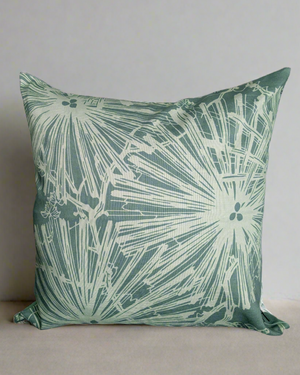 Radiance Throw Pillow - Light Green/Green (Cotton-Linen)