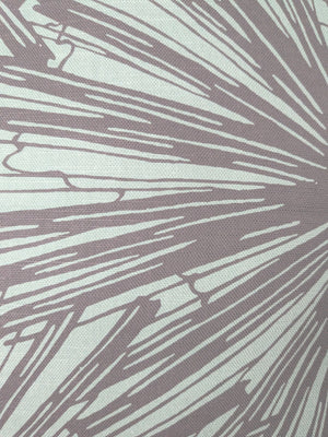 Radiance Throw Pillow - Silver/Lavender (Cotton-Linen)